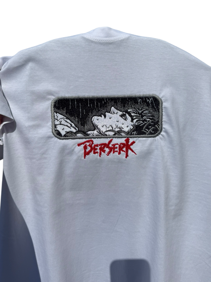 Tee-shirt Noir unisexe brodé - Berserk / Guts